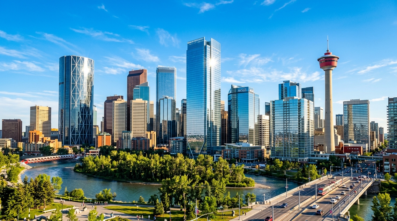 Progression Consultants Inc. Calgary Skyline and Corporate Architecture